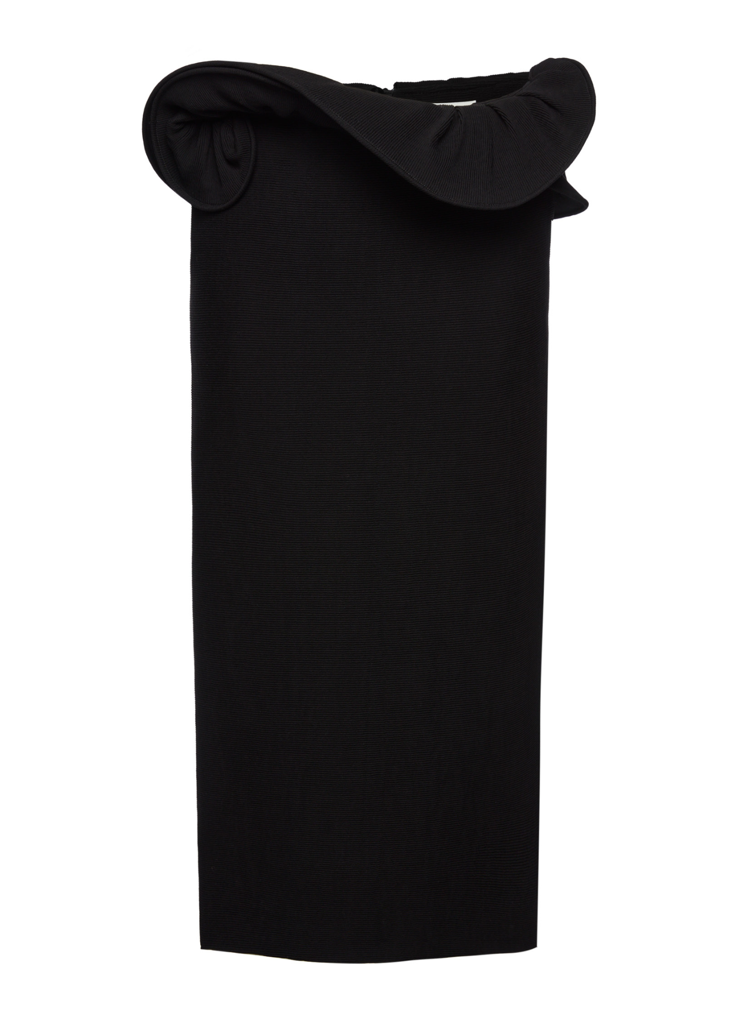 Midi Skirt with Hand-Twisted Flower Detail