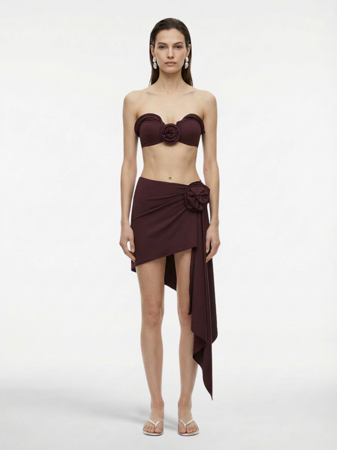 Assymetrical Swim Skirt