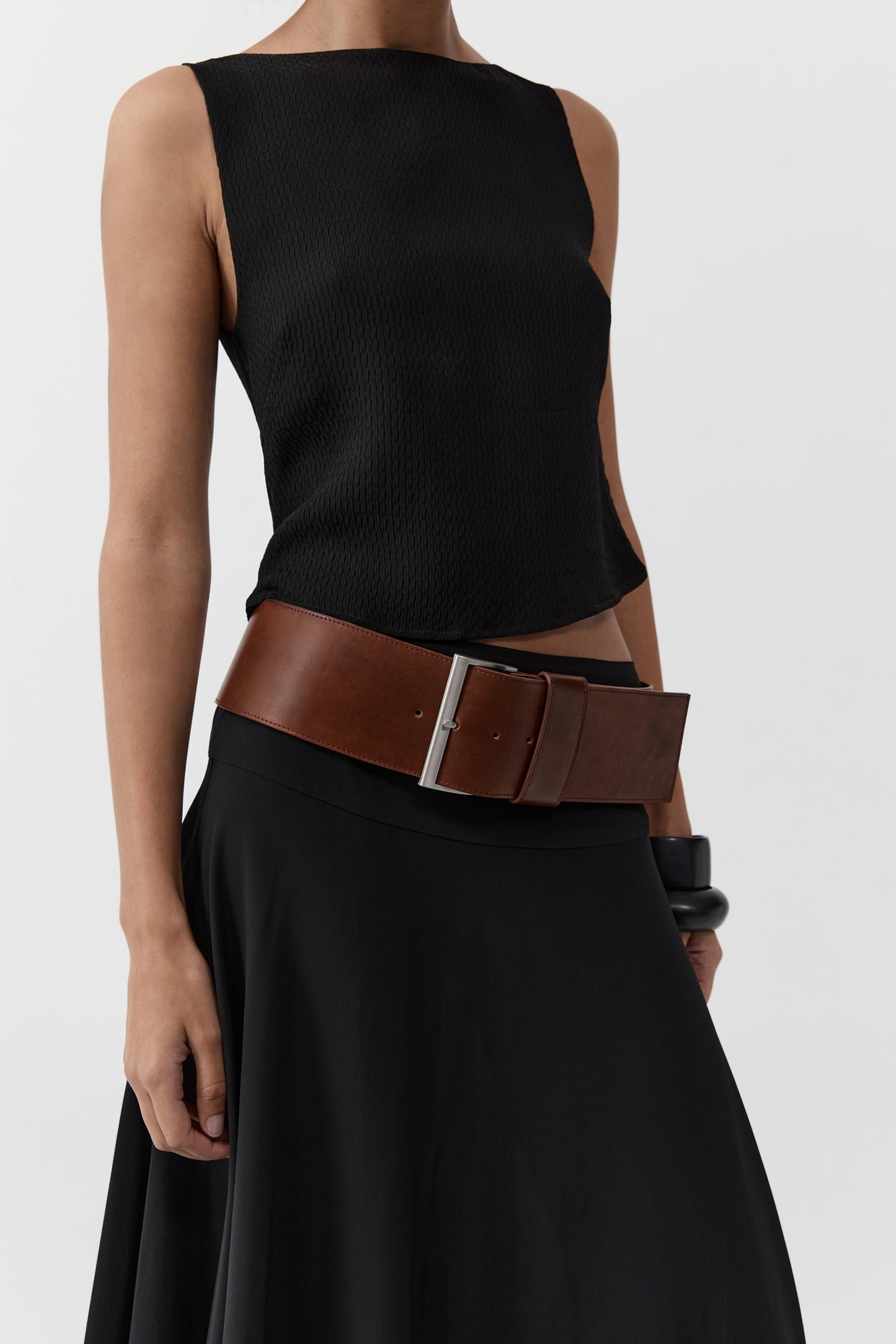 Wide Classic Belt | Chestnut