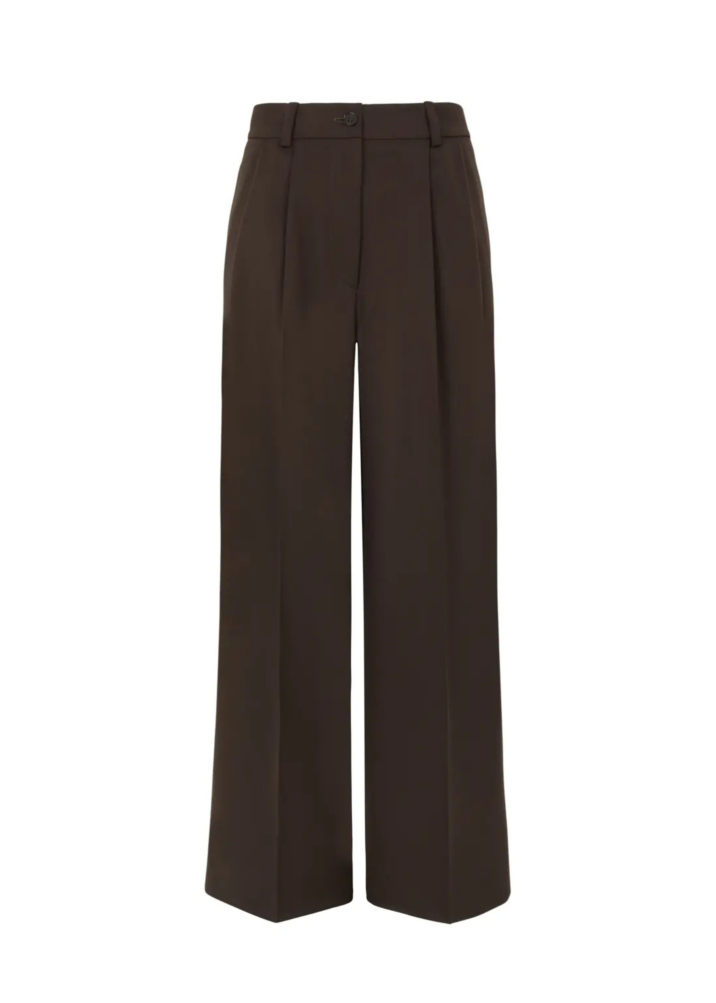 Brown pants on a white background