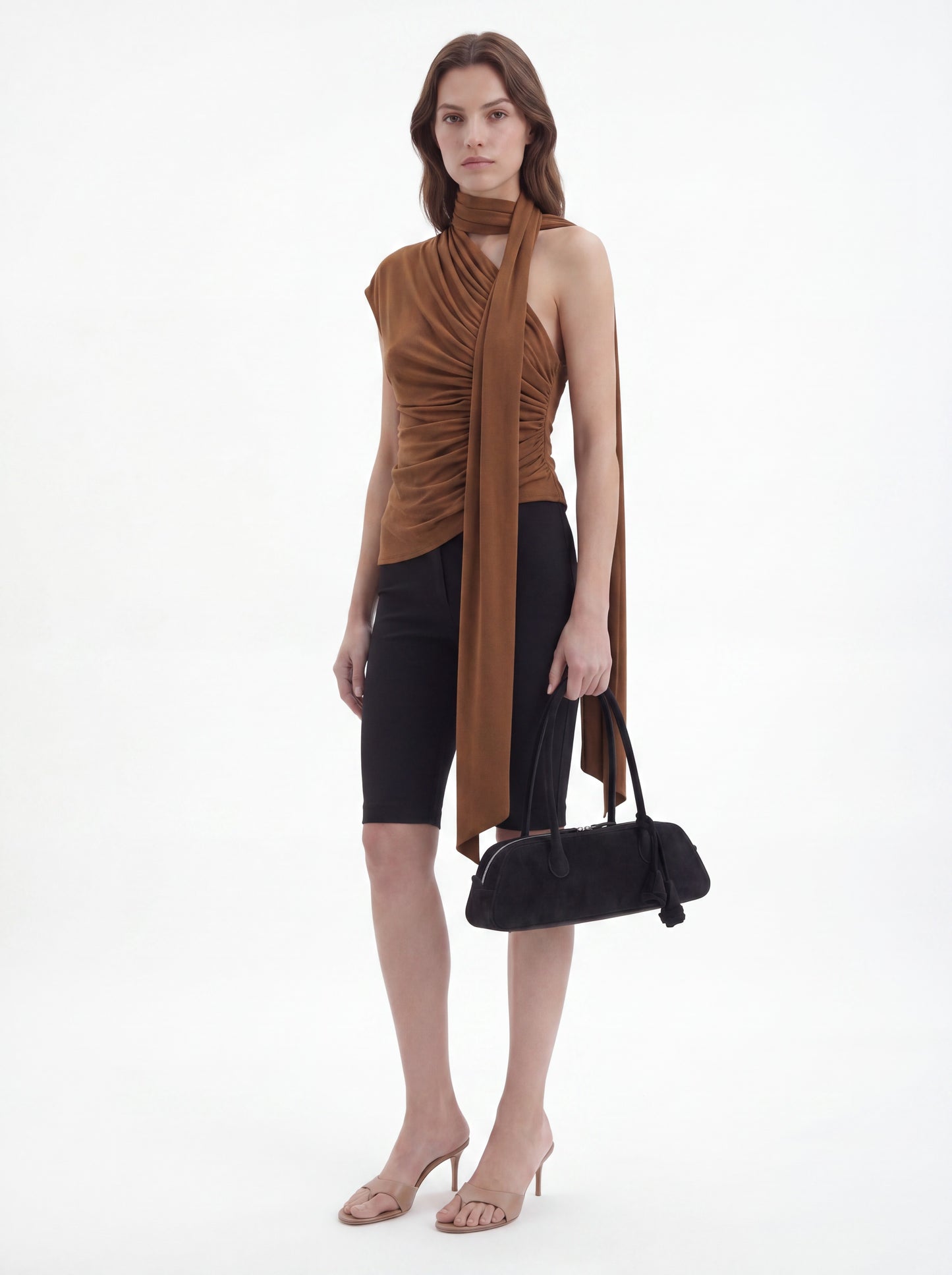 Vienna Jersey Scarf Top
