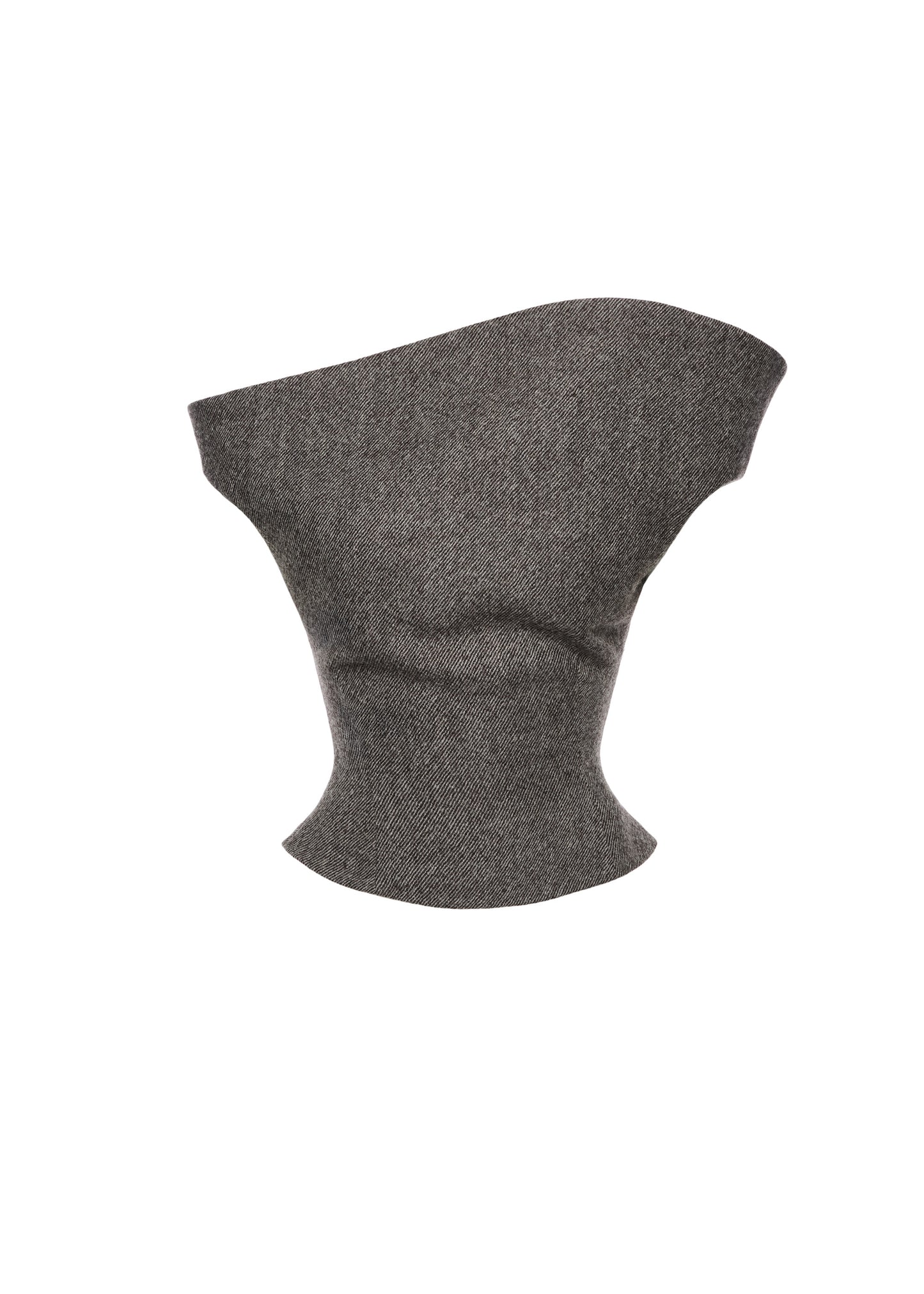 Petal Wool Top in Grey