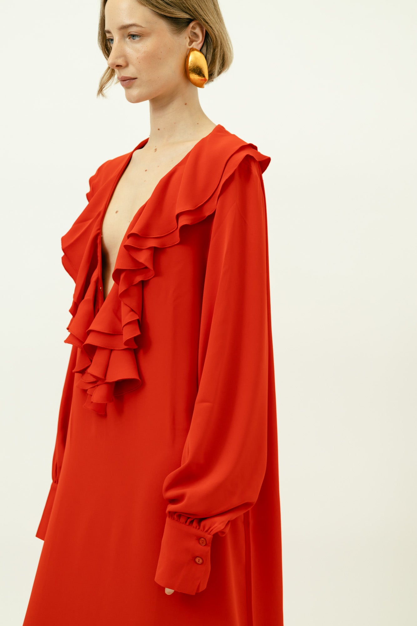 Coco Dress in Rouge