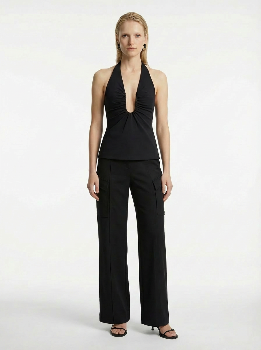 The 'Alusia' Silk Top