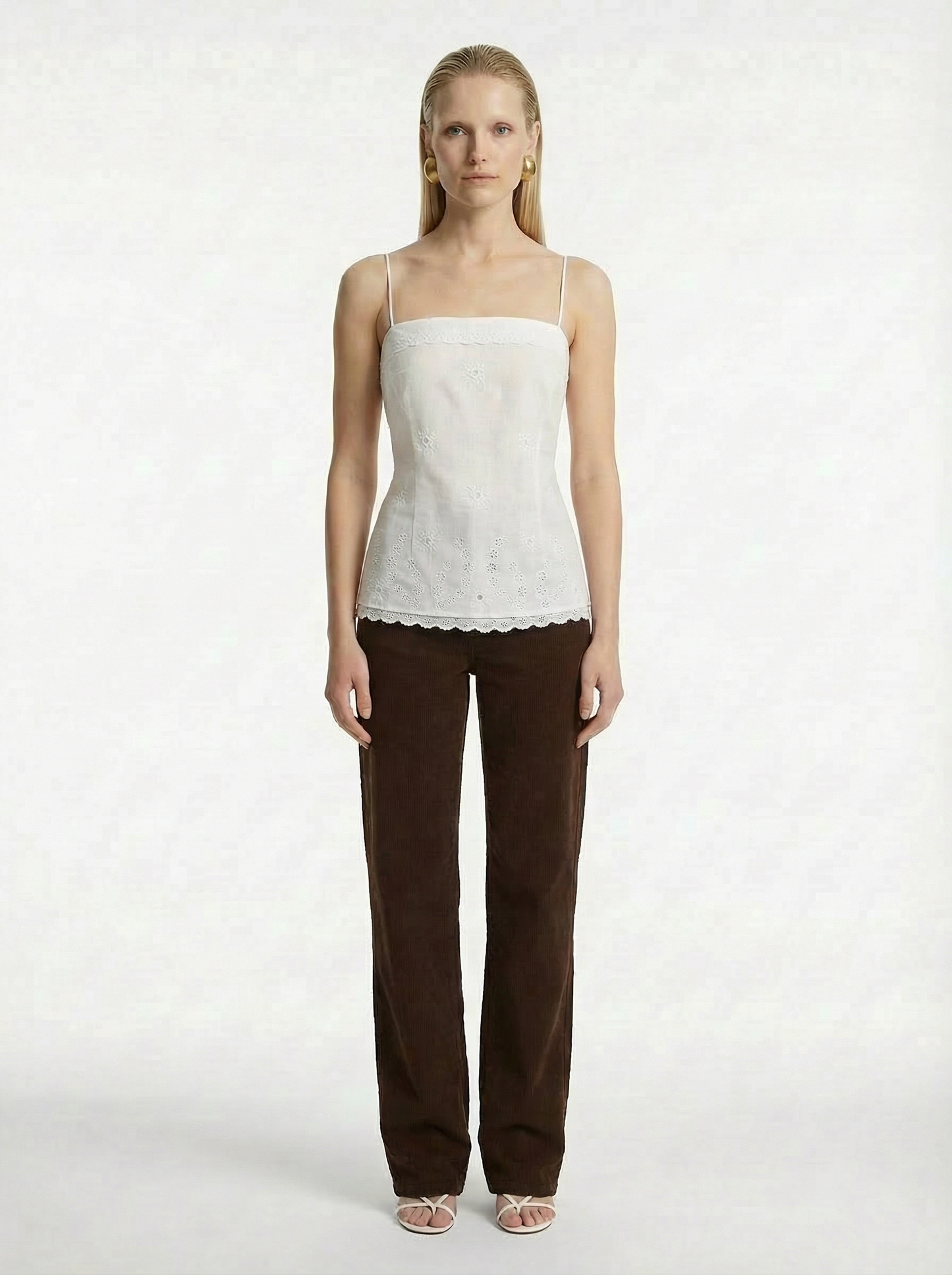 Embroidered Lace Top