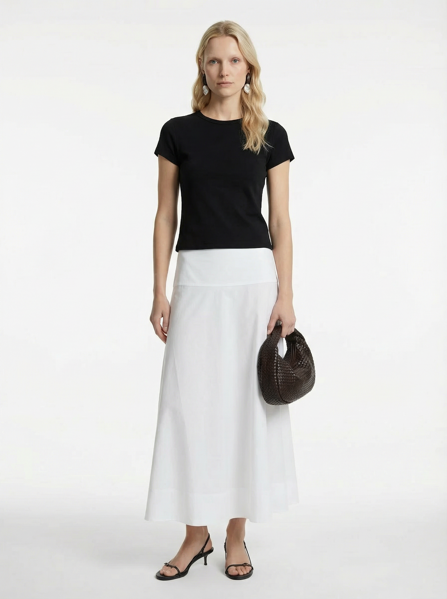 Cotton Circle Hem Skirt
