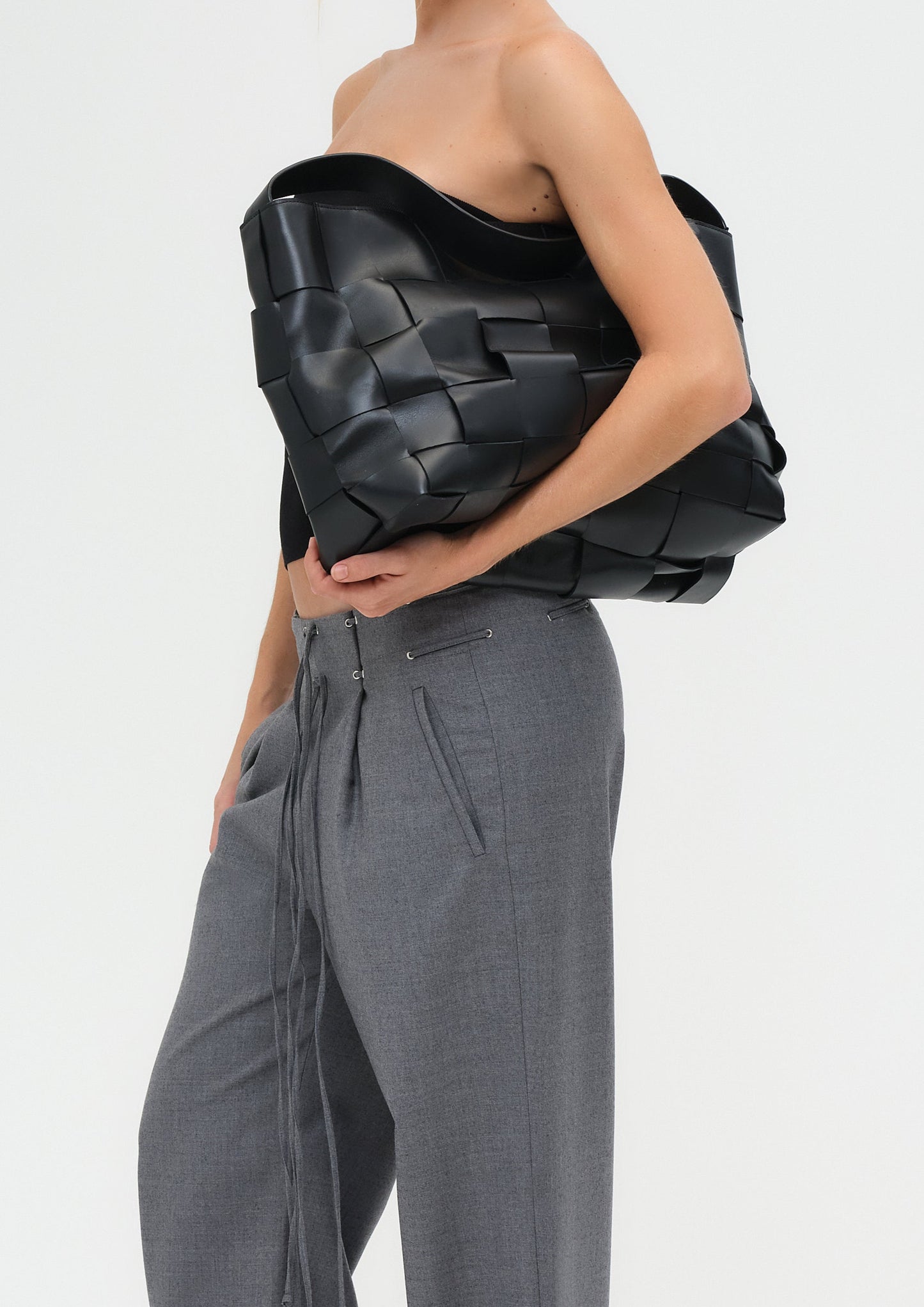 Woven Large Tote