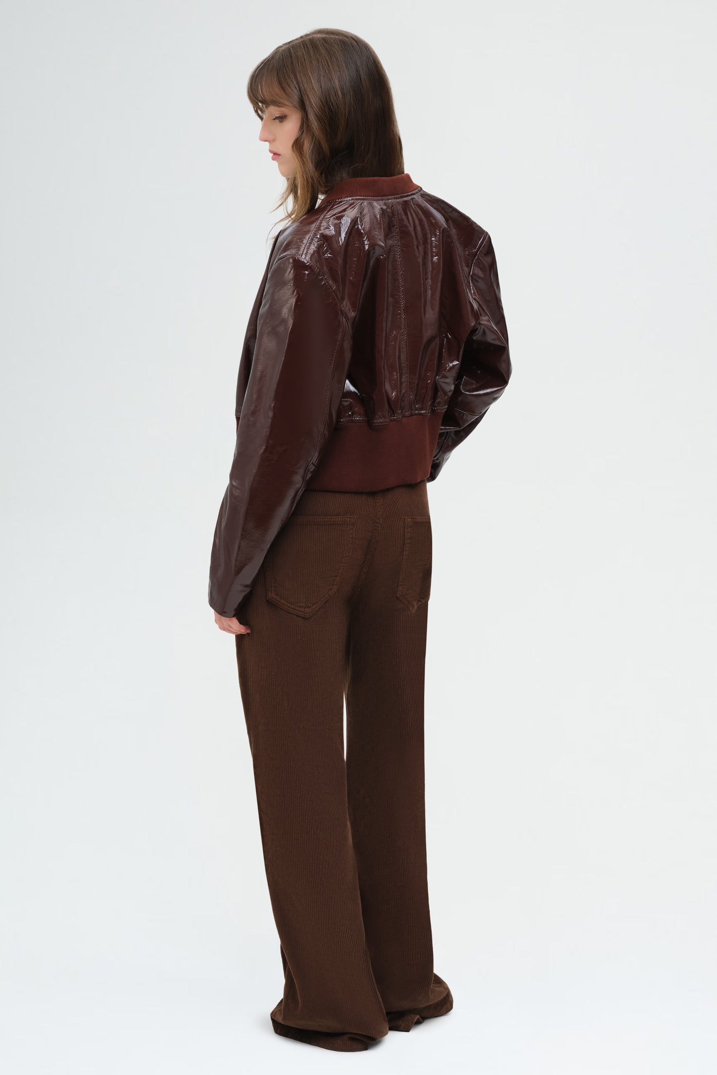 Herry Leather Bomber Jacket
