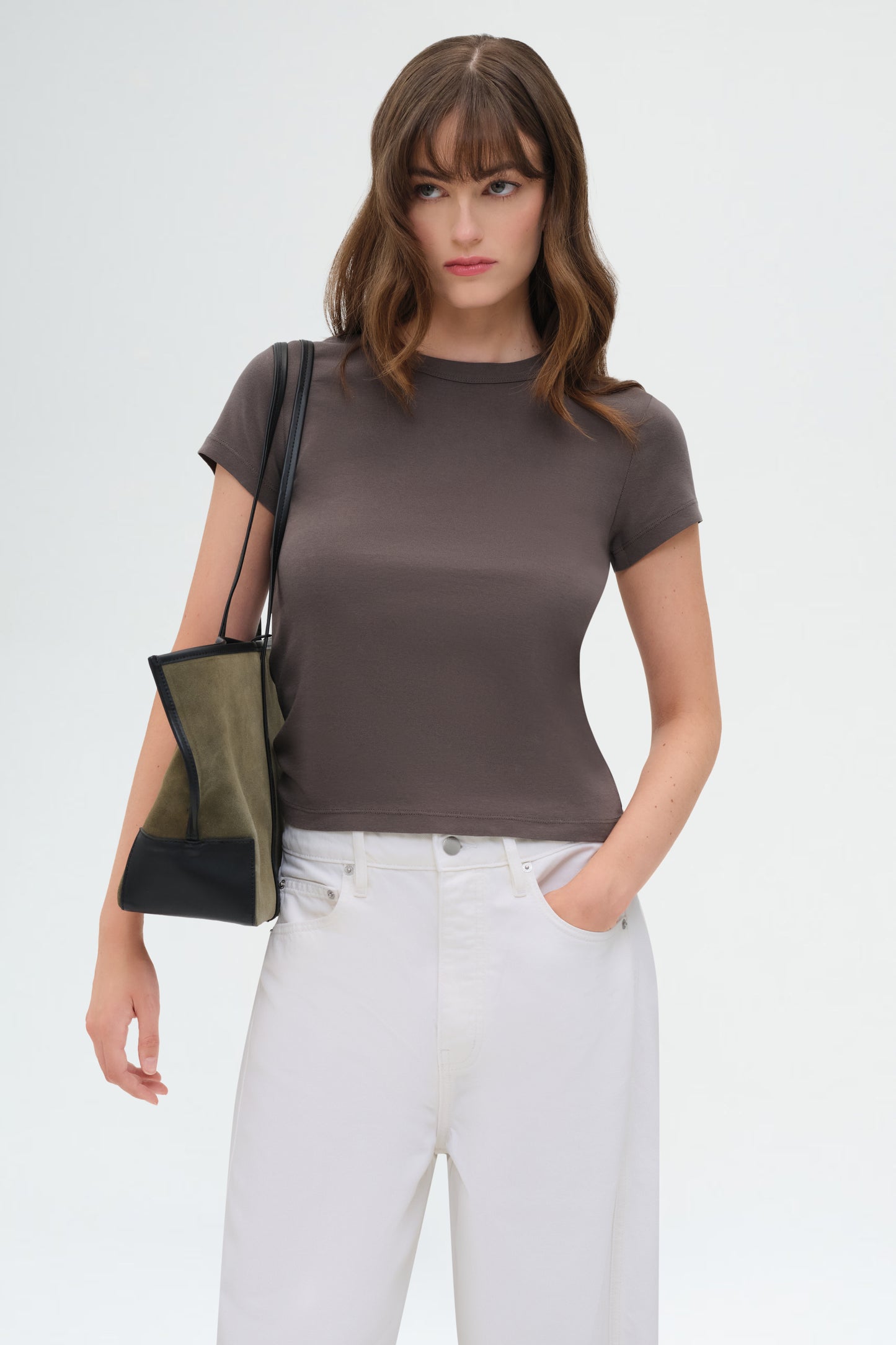 Organic Cotton Baby Tee | Khaki