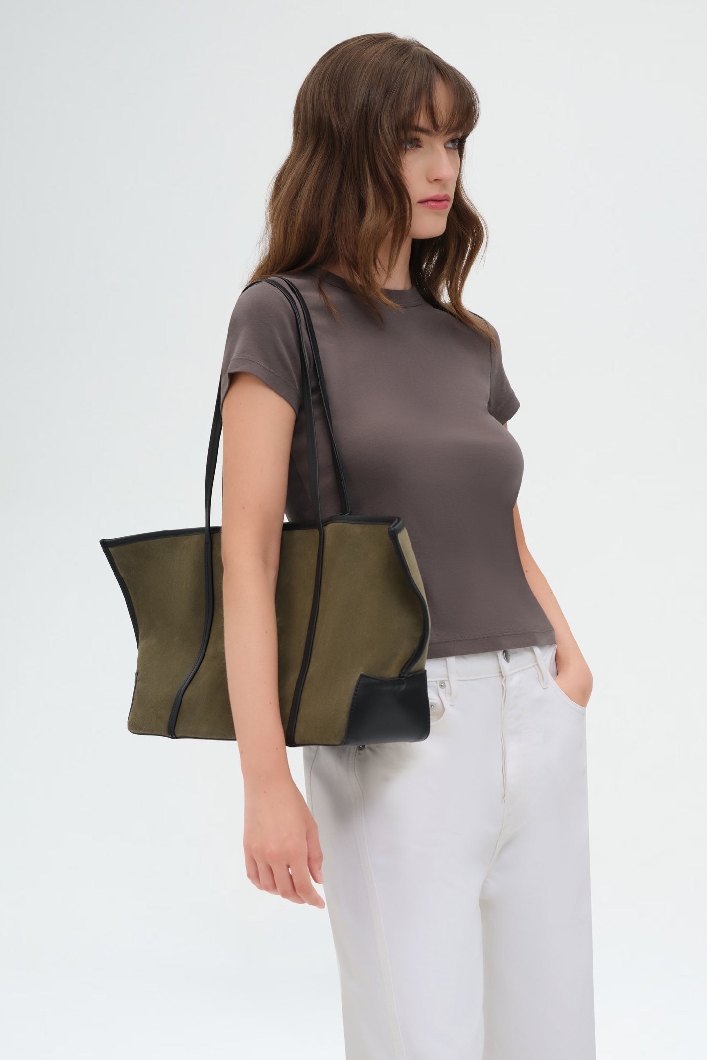 Organic Cotton Baby Tee | Khaki