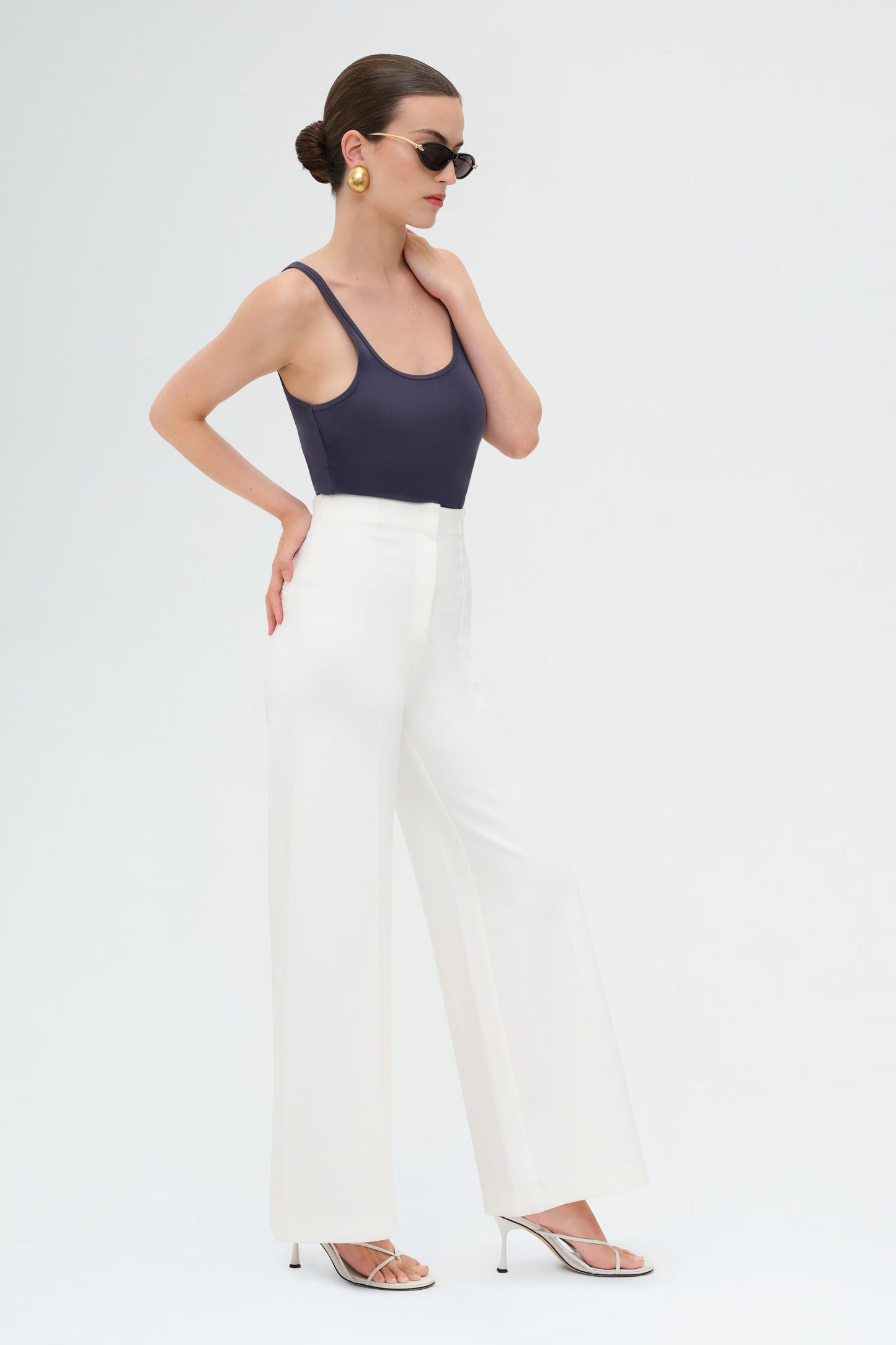 Dedicame Pant | White