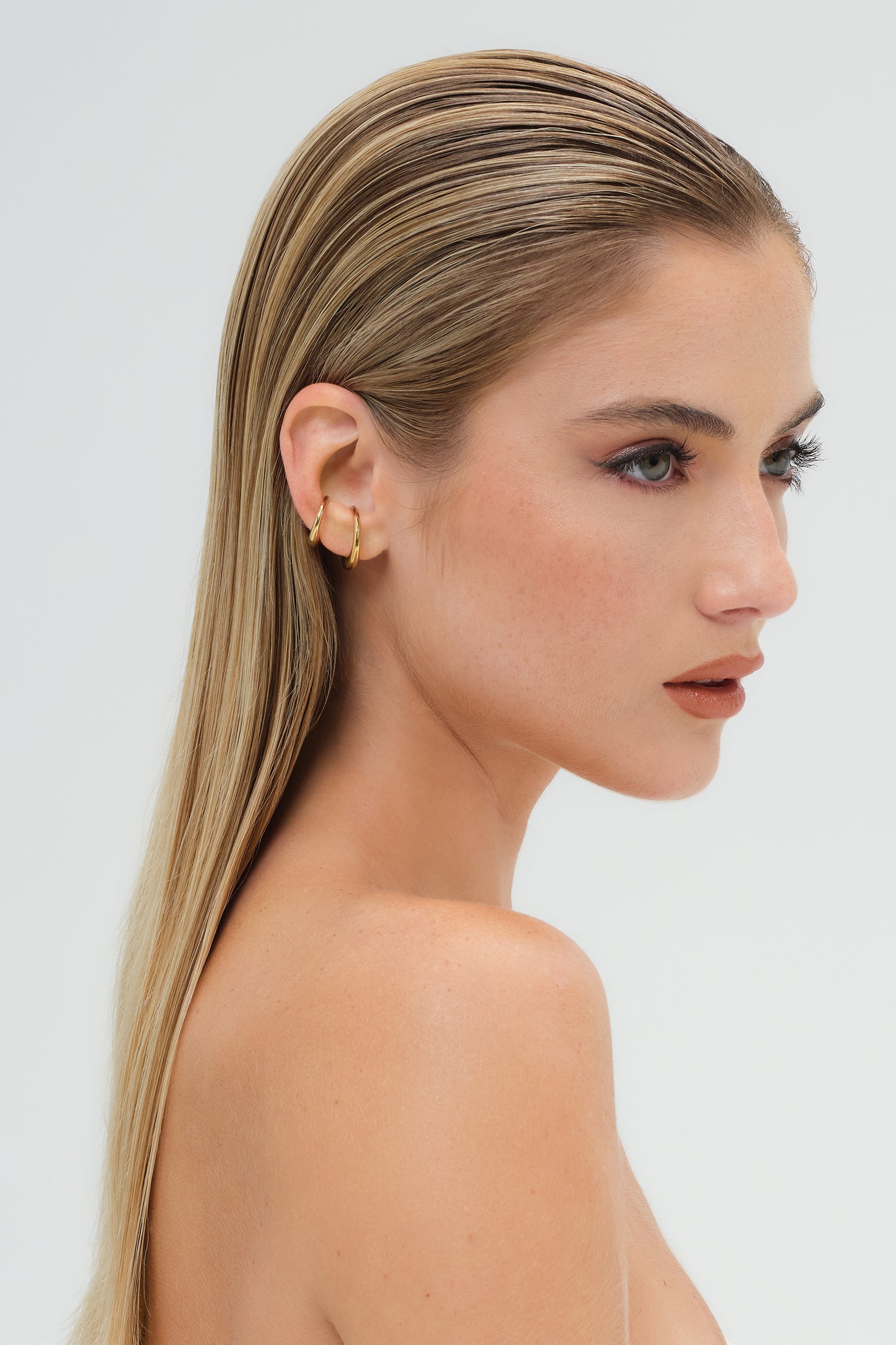 Jean Ear Cuff in Gold - Large