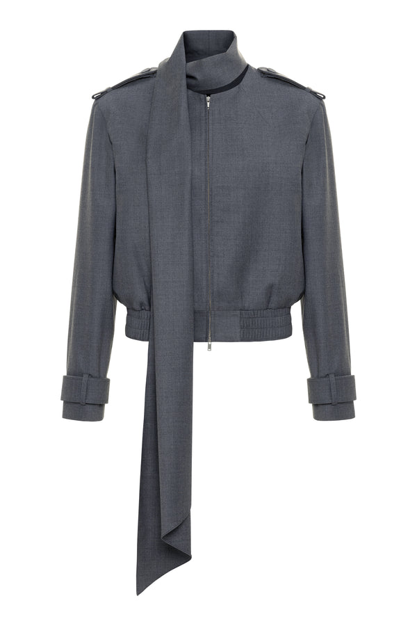 Aya Muse Ethere Jacket in gray