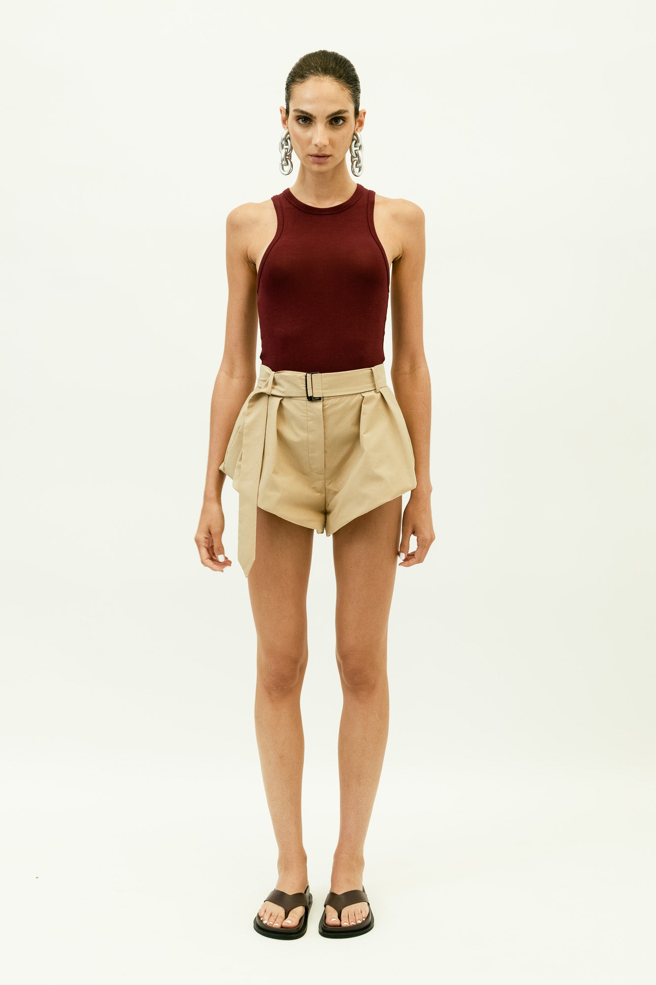 Jersey Tank in Currant