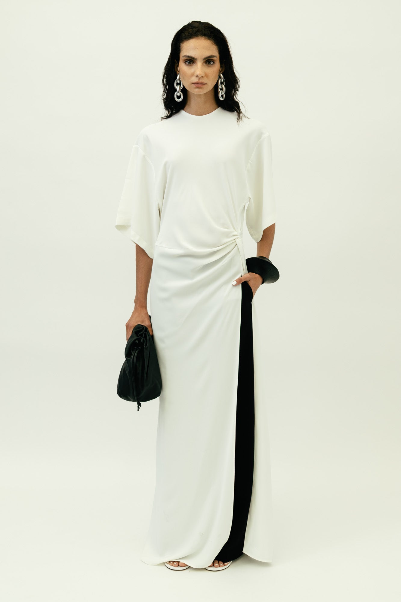 Drew Dress in White