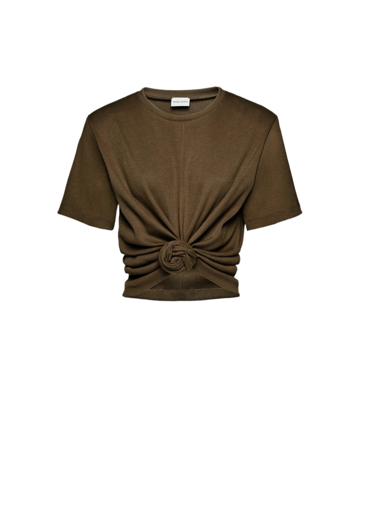 knotted t-shirt