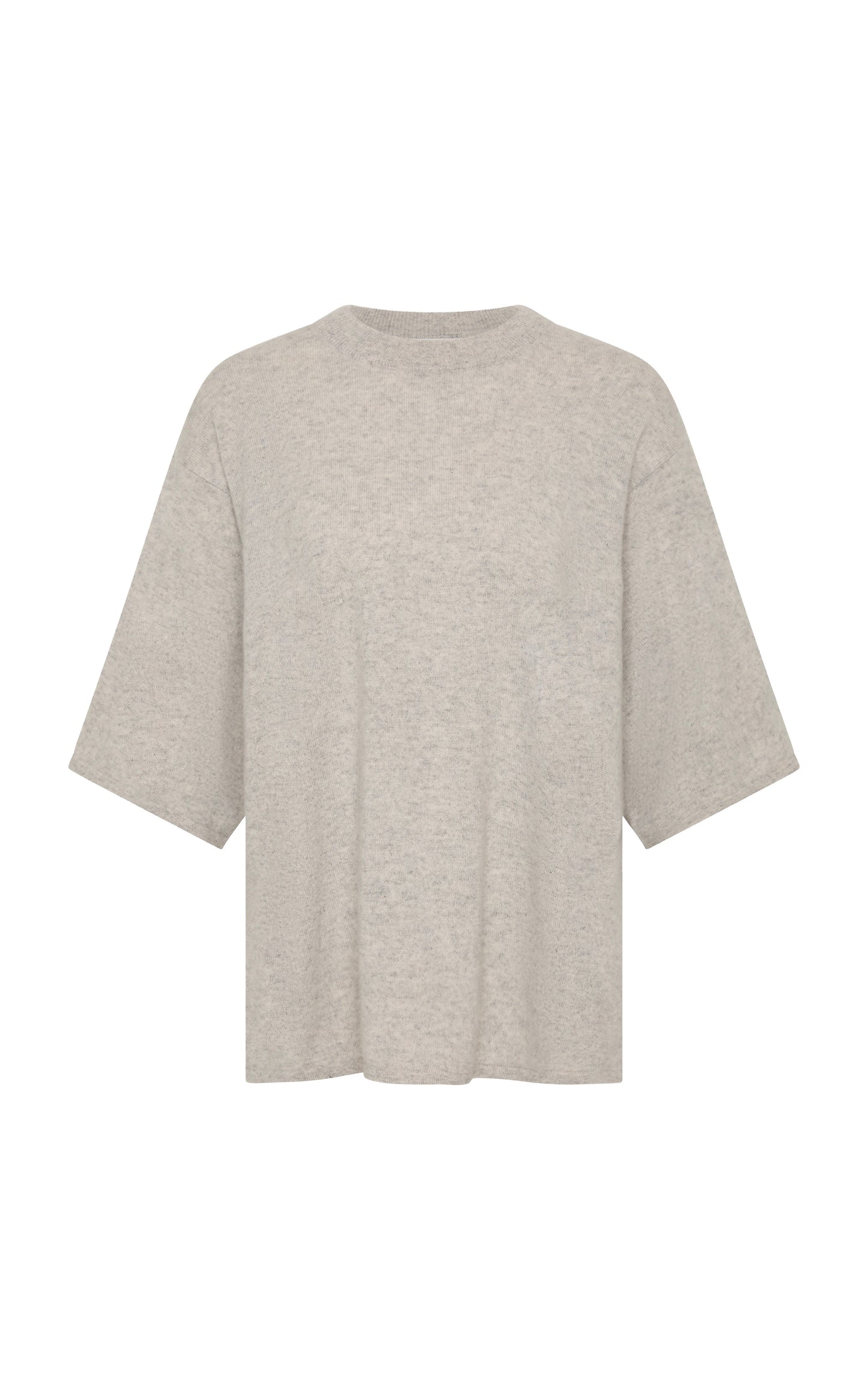 Cashmere Copain Tee | Grey Marle