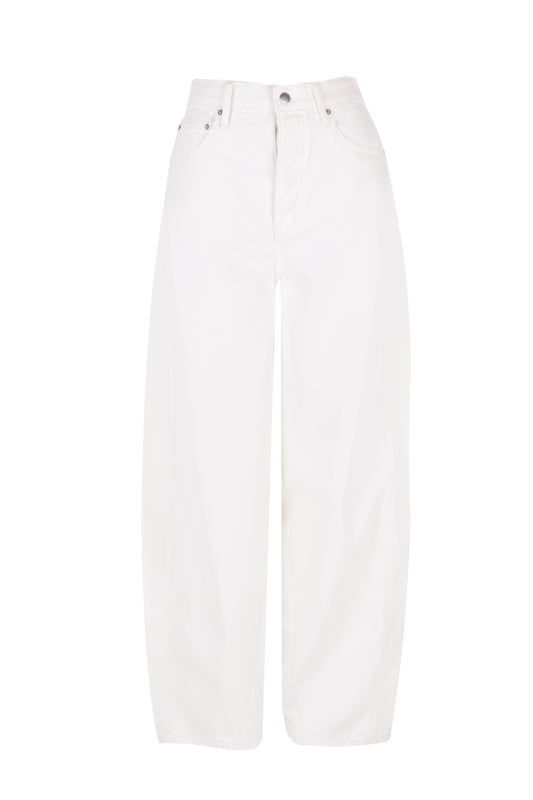 Mid Rise Balloon Jeans