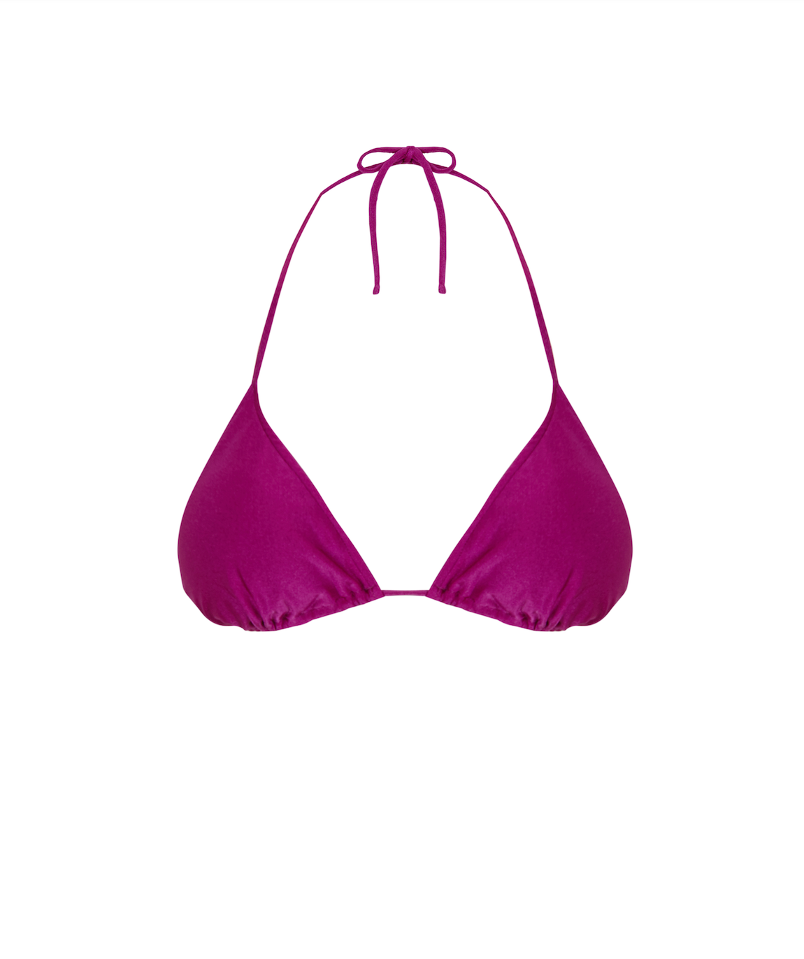 Solid Triangle Bikini Top