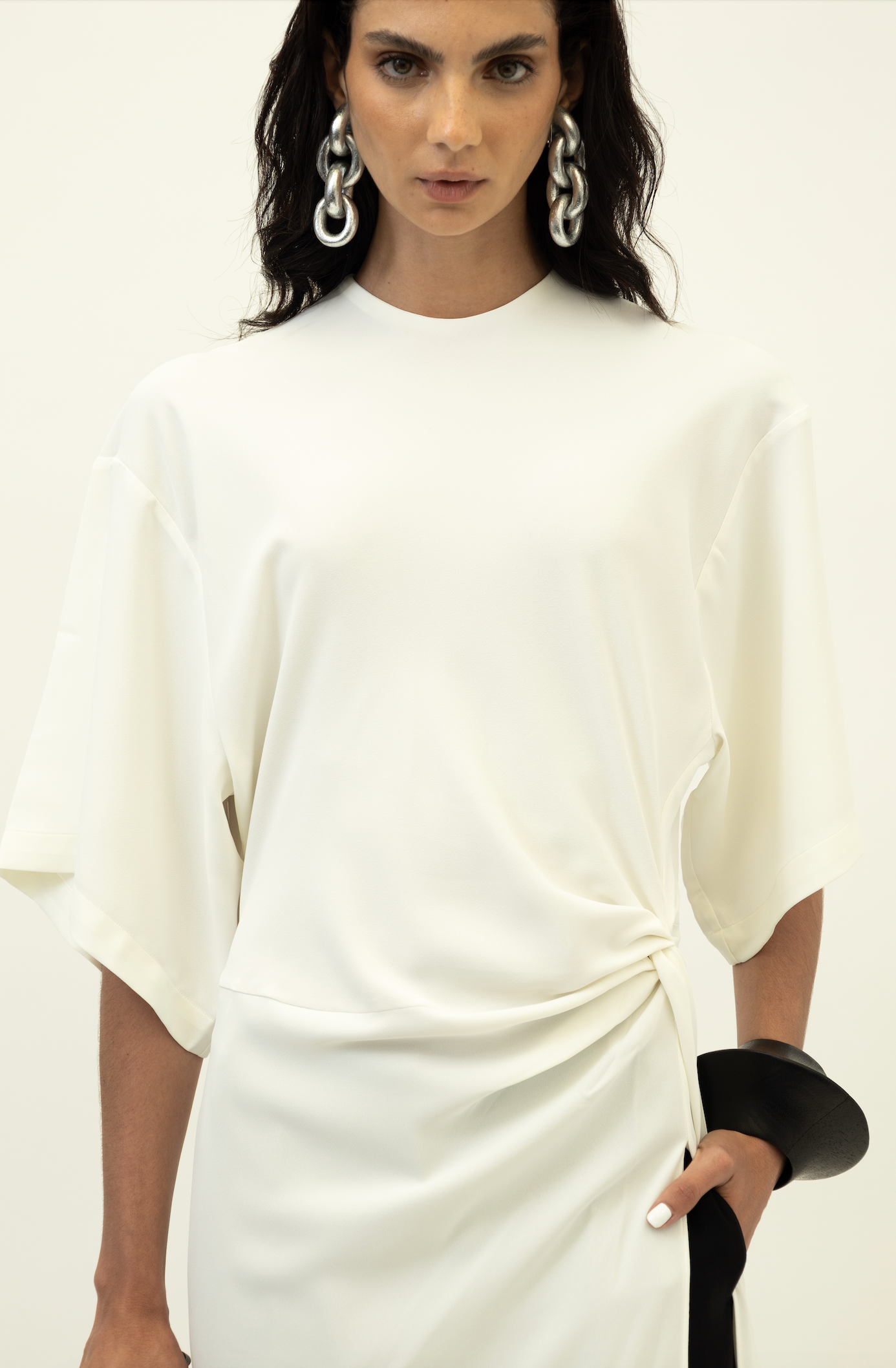 Drew Dress in White