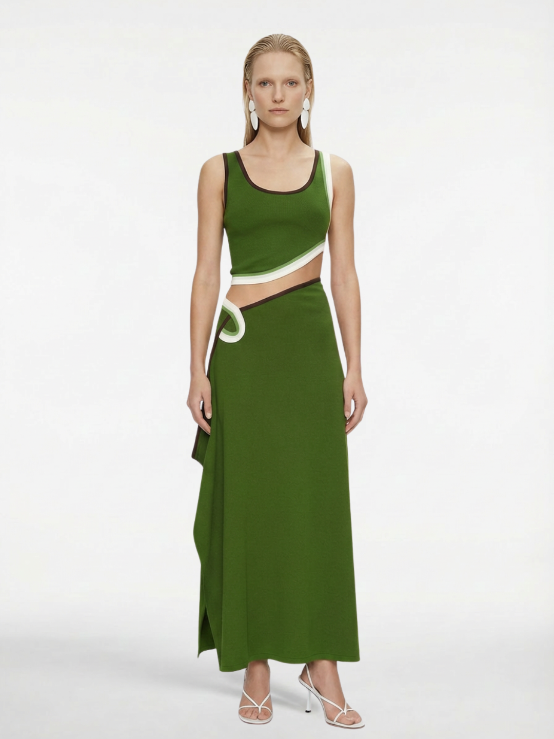 Verner Multi Bind Cascade Skirt