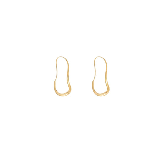 Voyage Hoops in Gold