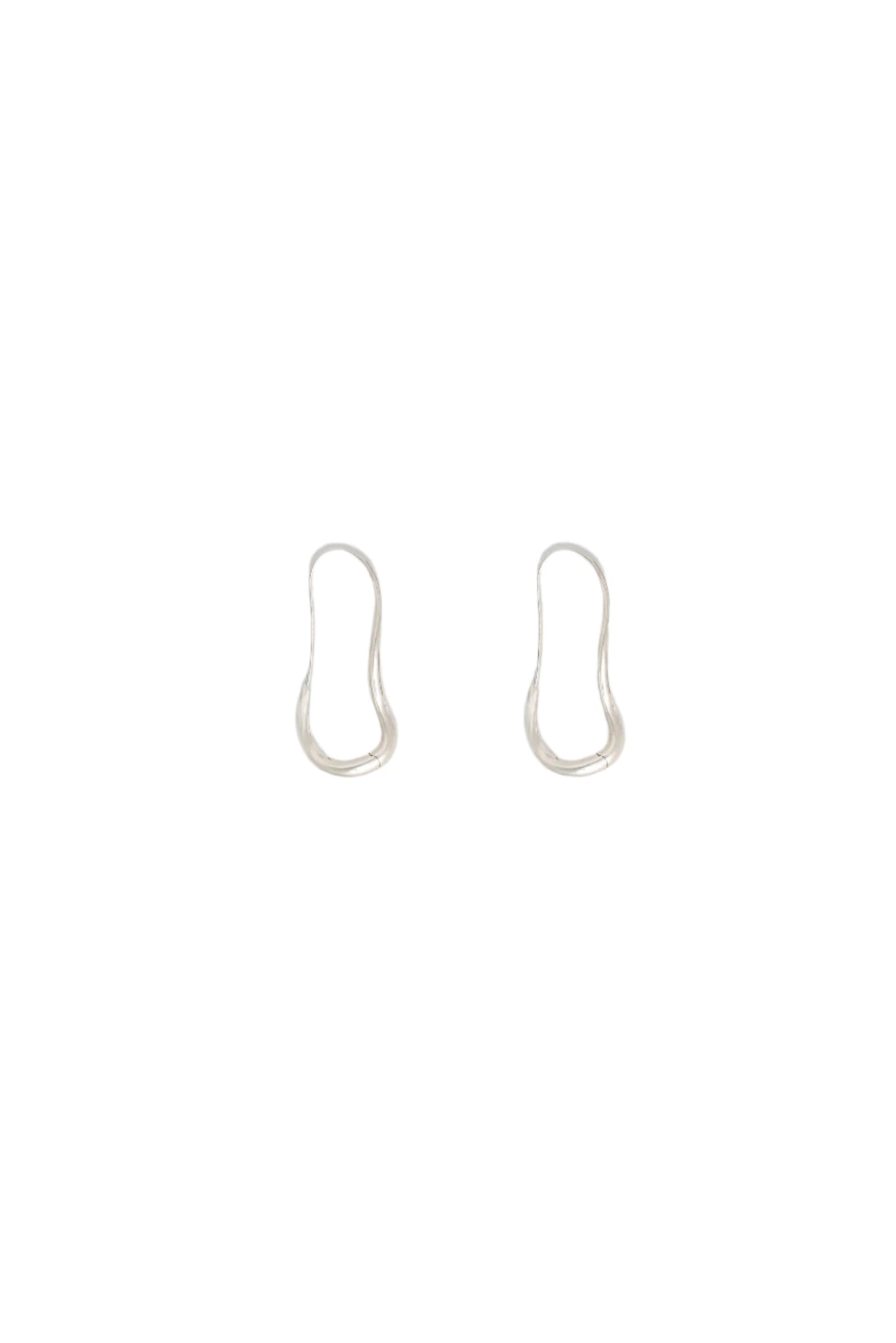 Voyage Hoops in Silver