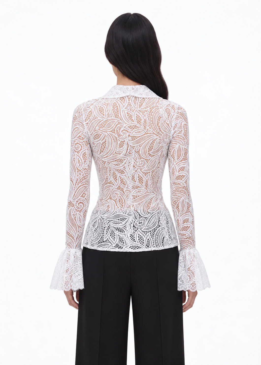 Lucienne Blouse in White