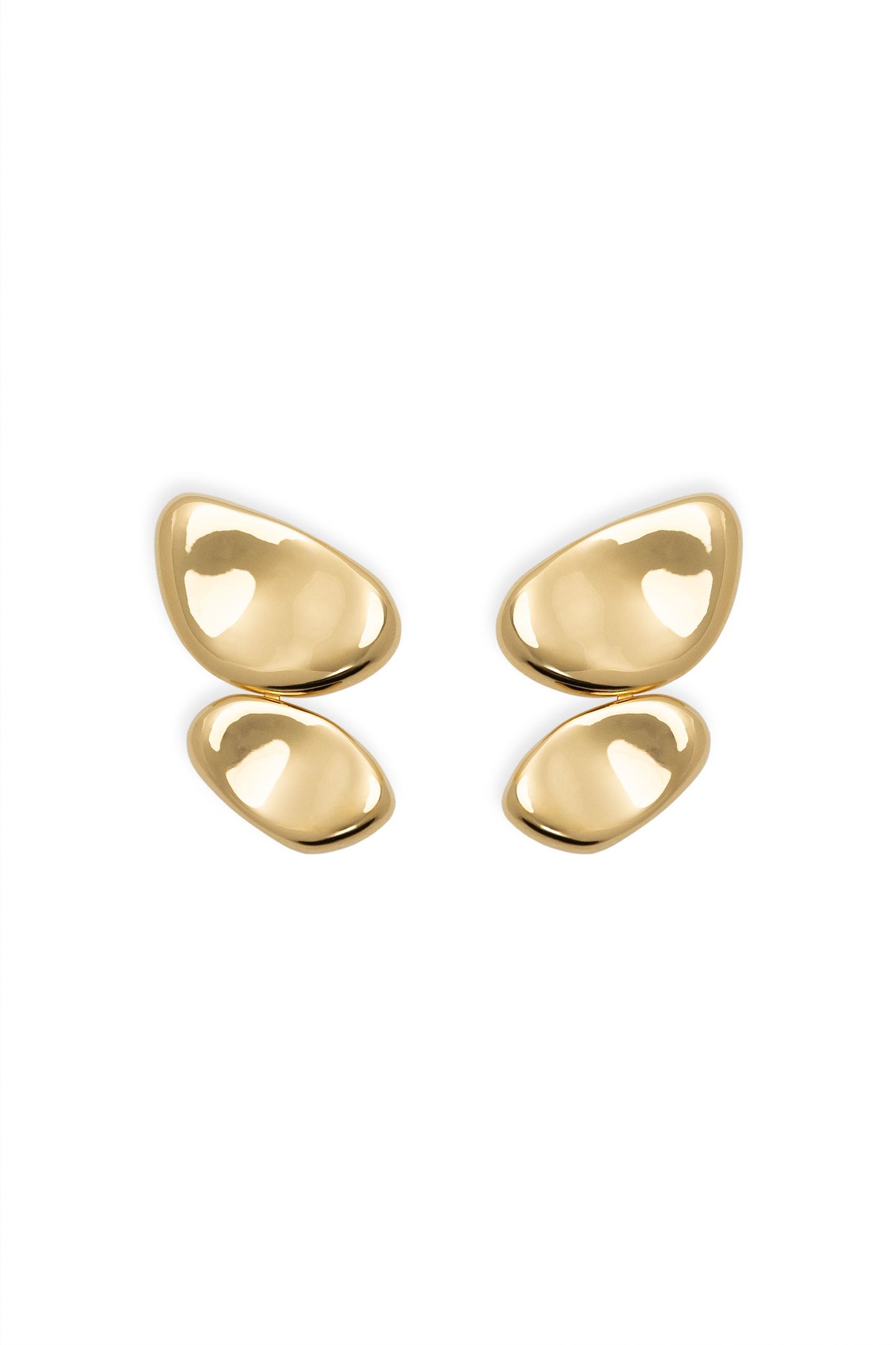 Carmen Double Domes in Gold