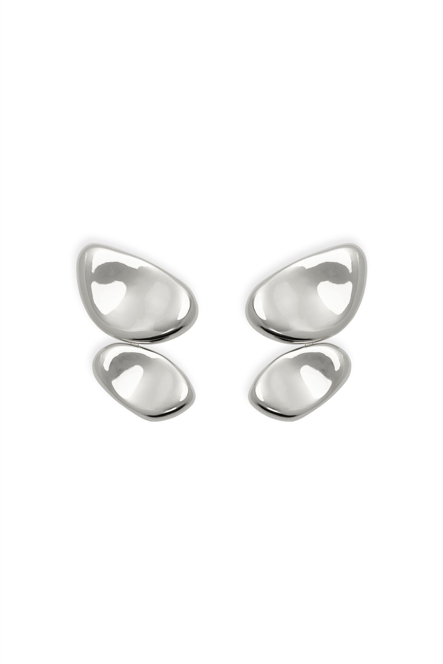 Carmen Double Domes in Silver