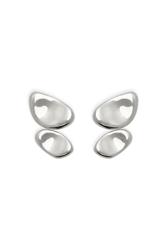 Carmen Double Domes in Silver