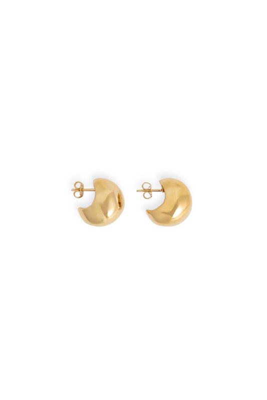 Figure Hoops in Gold