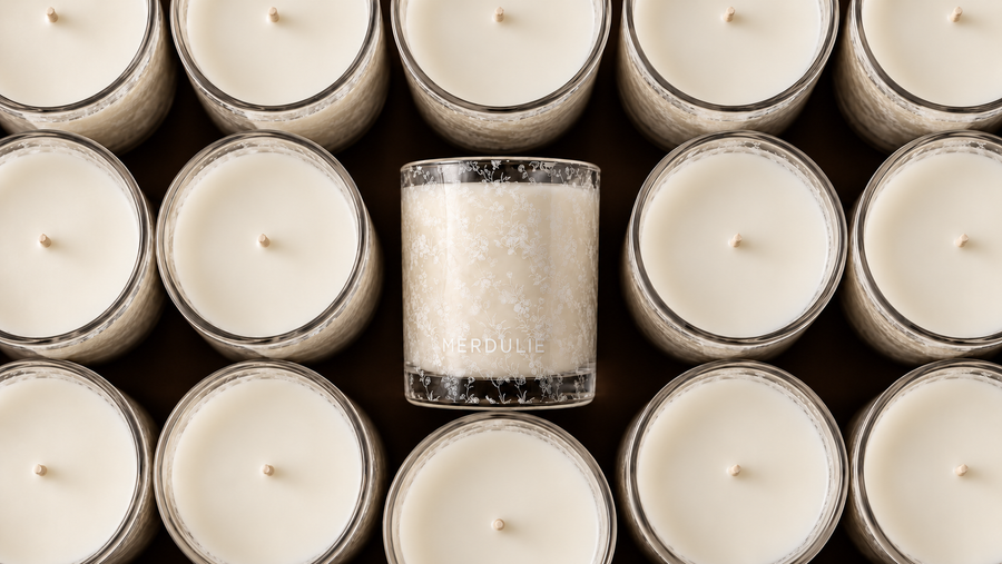 Mer de Lumière candles by Merdulié