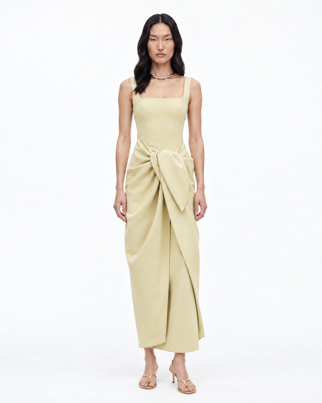 Triangle Dress in Butter