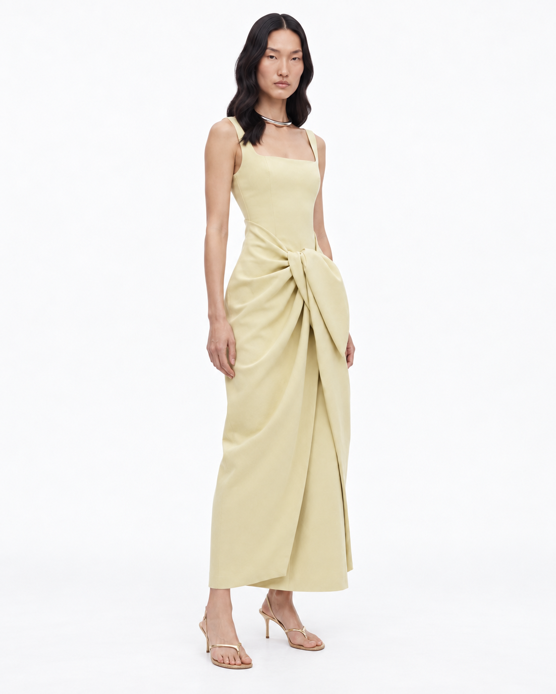Triangle Dress in Butter