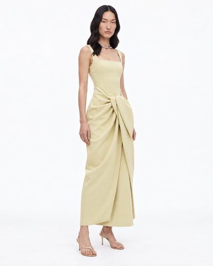 Triangle Dress in Butter