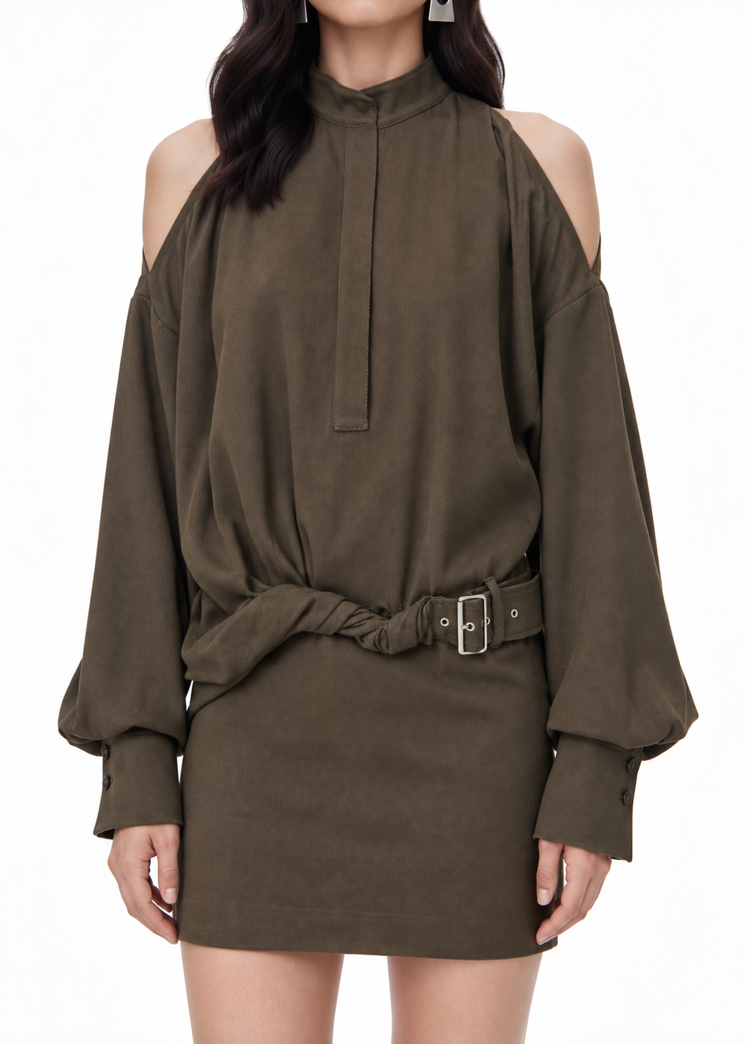 Melva Belted Mini Dress