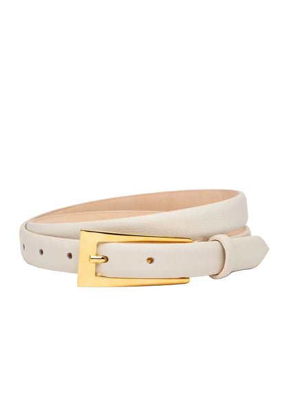 Mini No. 10 Belt | Linen/Gold