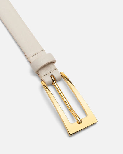 Mini No. 10 Belt | Linen/Gold