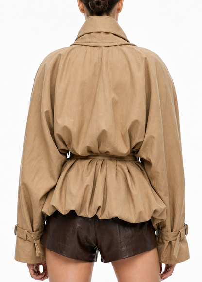 Tailored Linen-Blend Jacket
