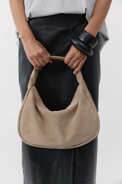 Suede Large Bon Bon Bag