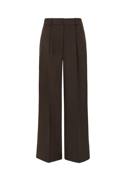 Brown pants on a white background