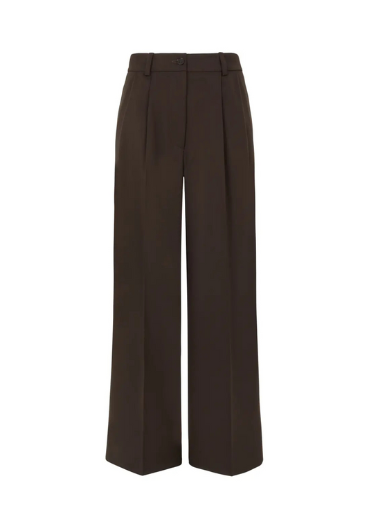Brown pants on a white background