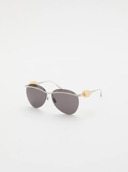 Lele Stone 76 Sunglasses | Beluga Citrine