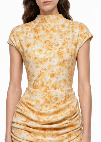 Floral-Print Dress