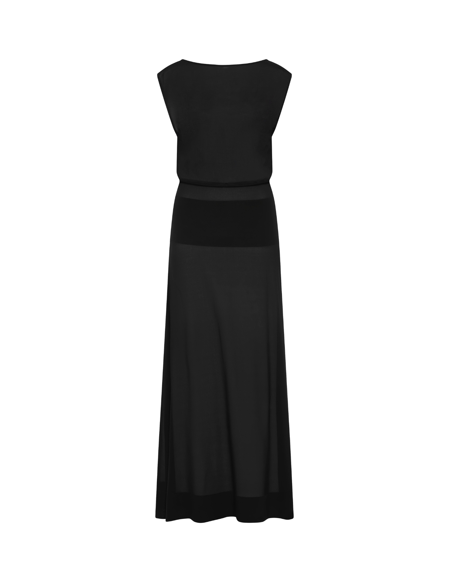 Stretch Silk Bateau Dress