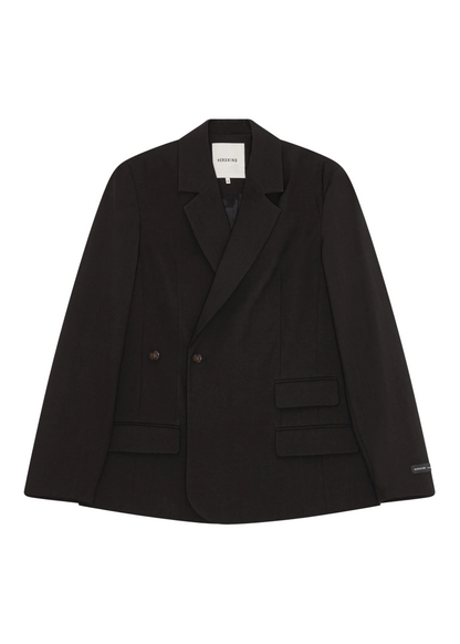 Black blazer on a white background