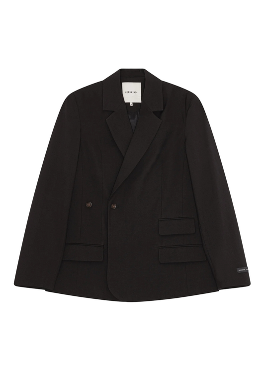 Black blazer on a white background