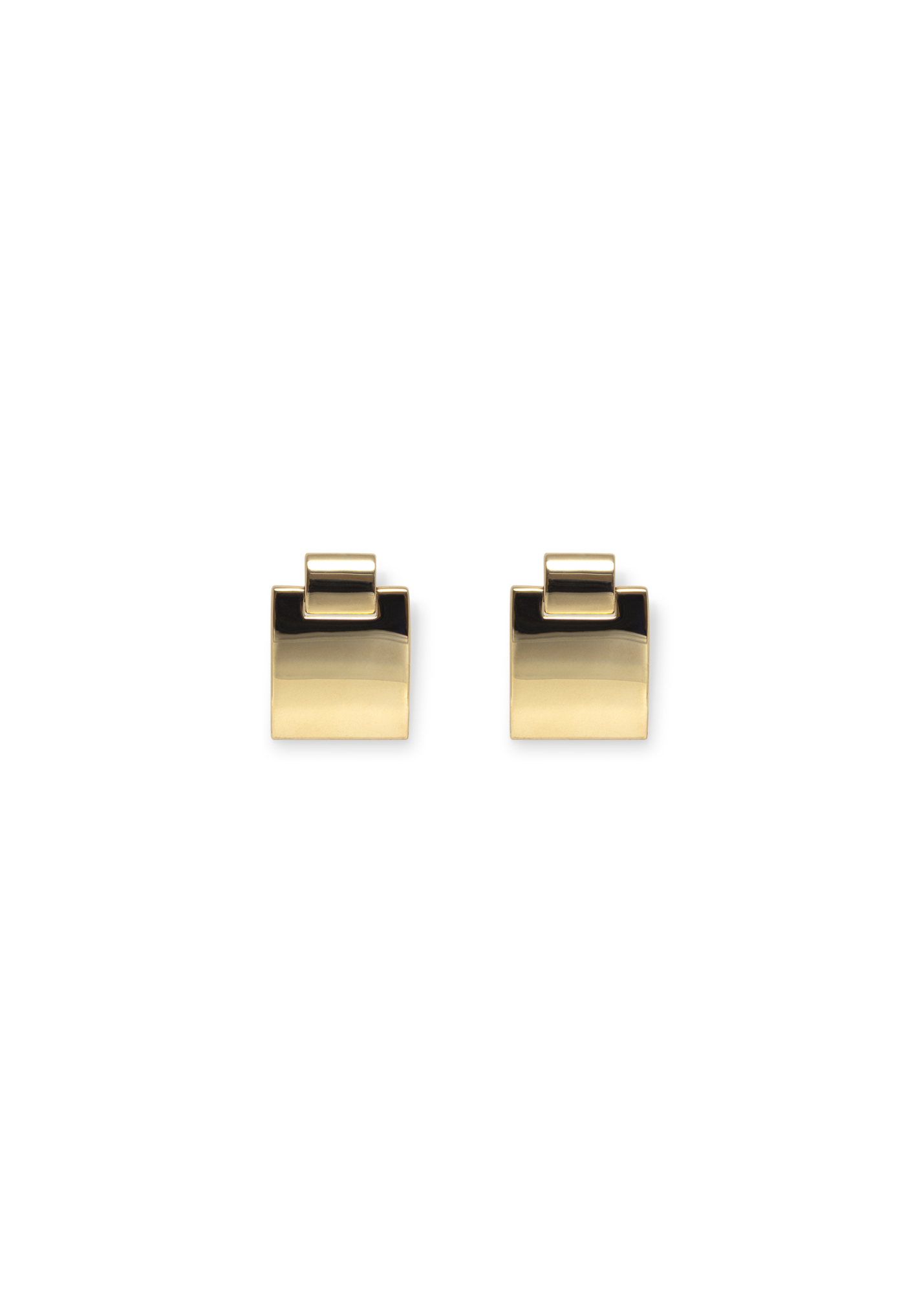 Square Mini Doorknockers - Gold