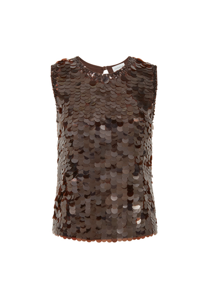Full Sequins Blouse